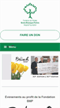 Mobile Screenshot of fondationbmp.ca